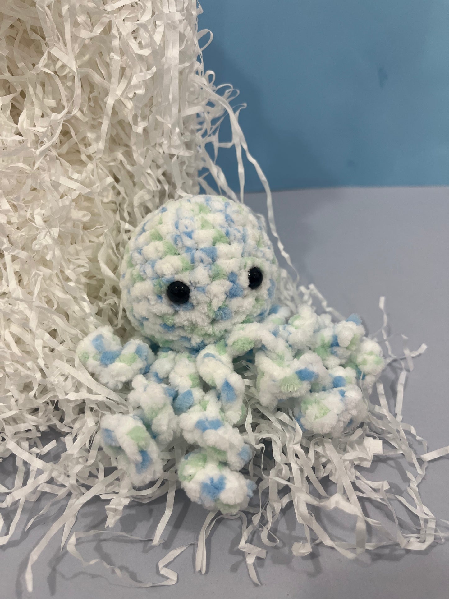 Crochet Octopus Plushie - Stress Buddy - Desk Pet