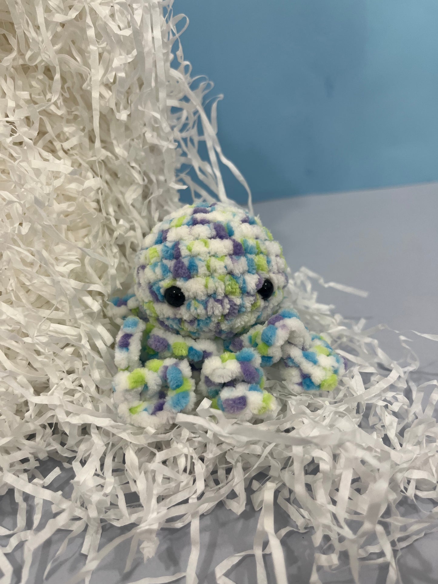 Crochet Octopus Plushie - Stress Buddy - Desk Pet
