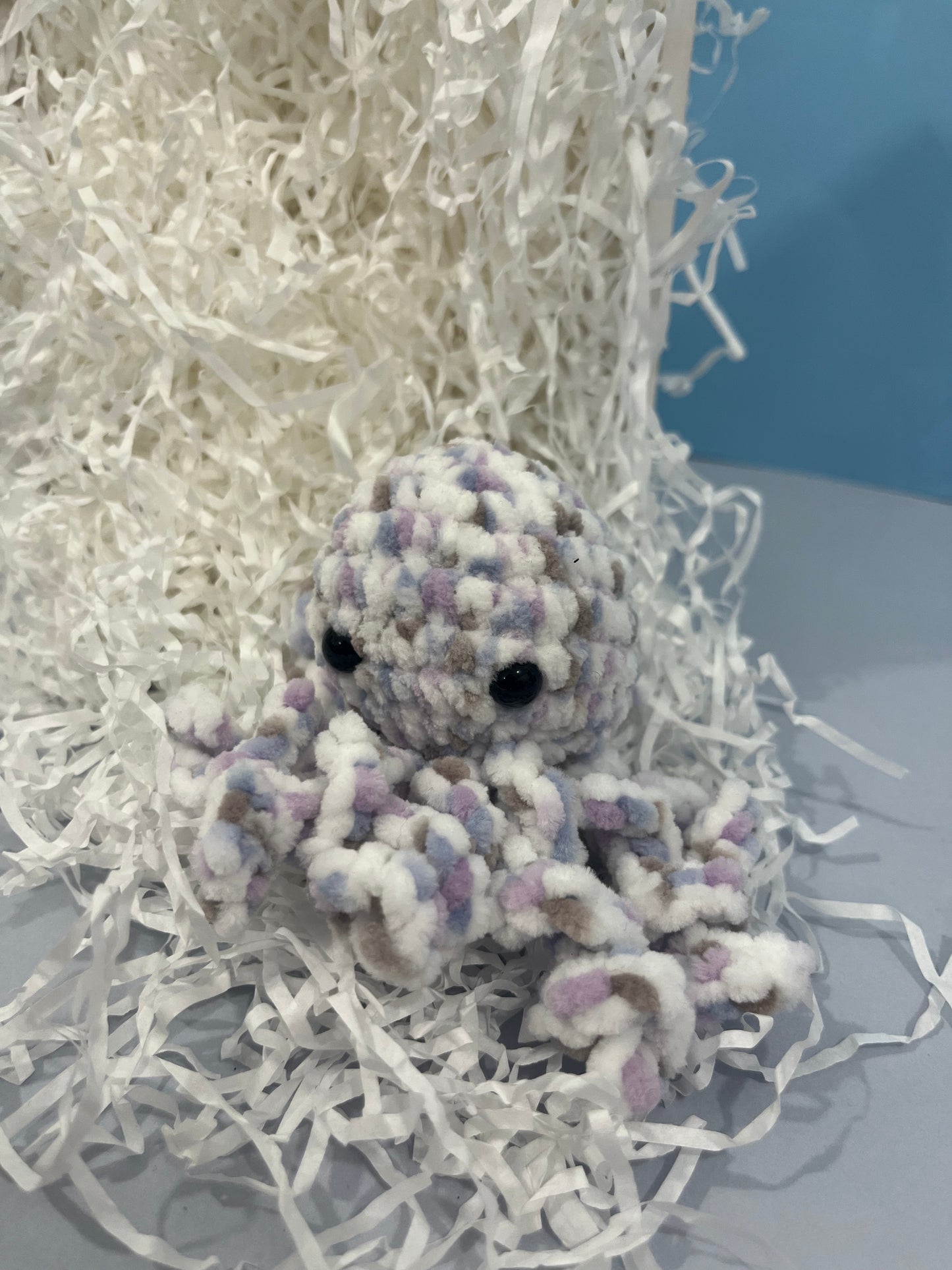 Crochet Octopus Plushie - Stress Buddy - Desk Pet