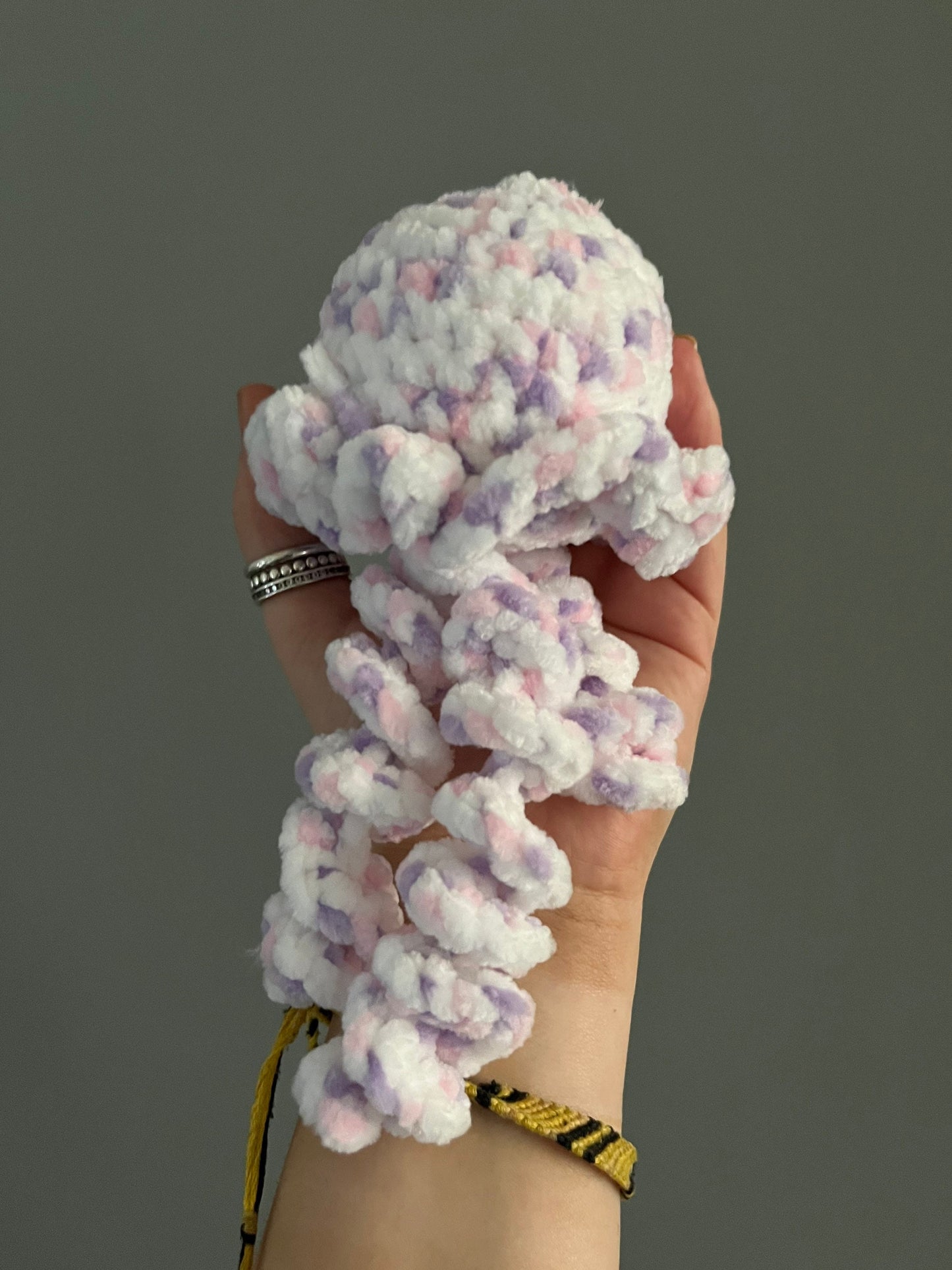 Crochet Jellyfish - Stress Buddy - Plushie