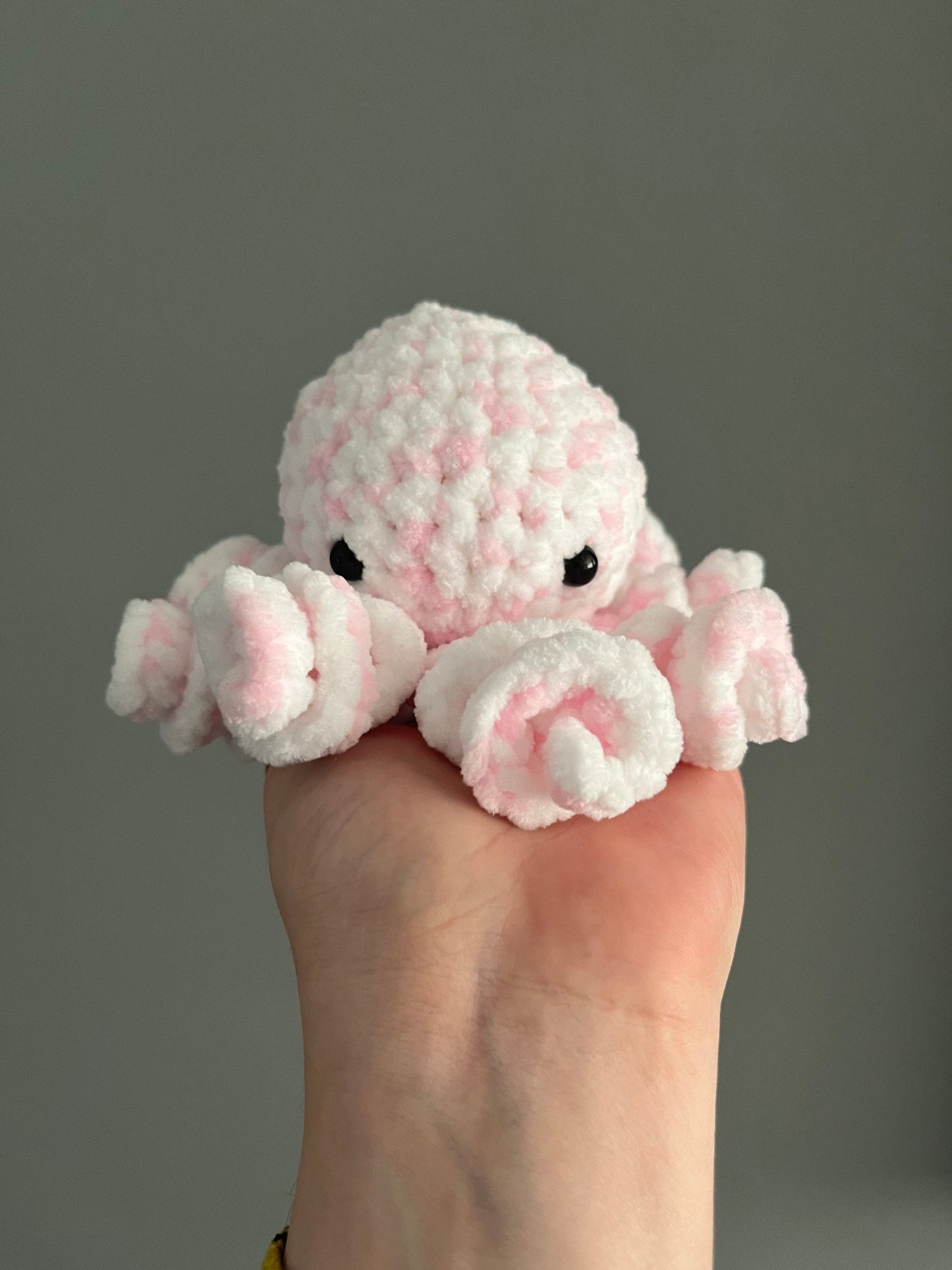 Crochet Octopus Plushie - Stress Buddy - Desk Pet