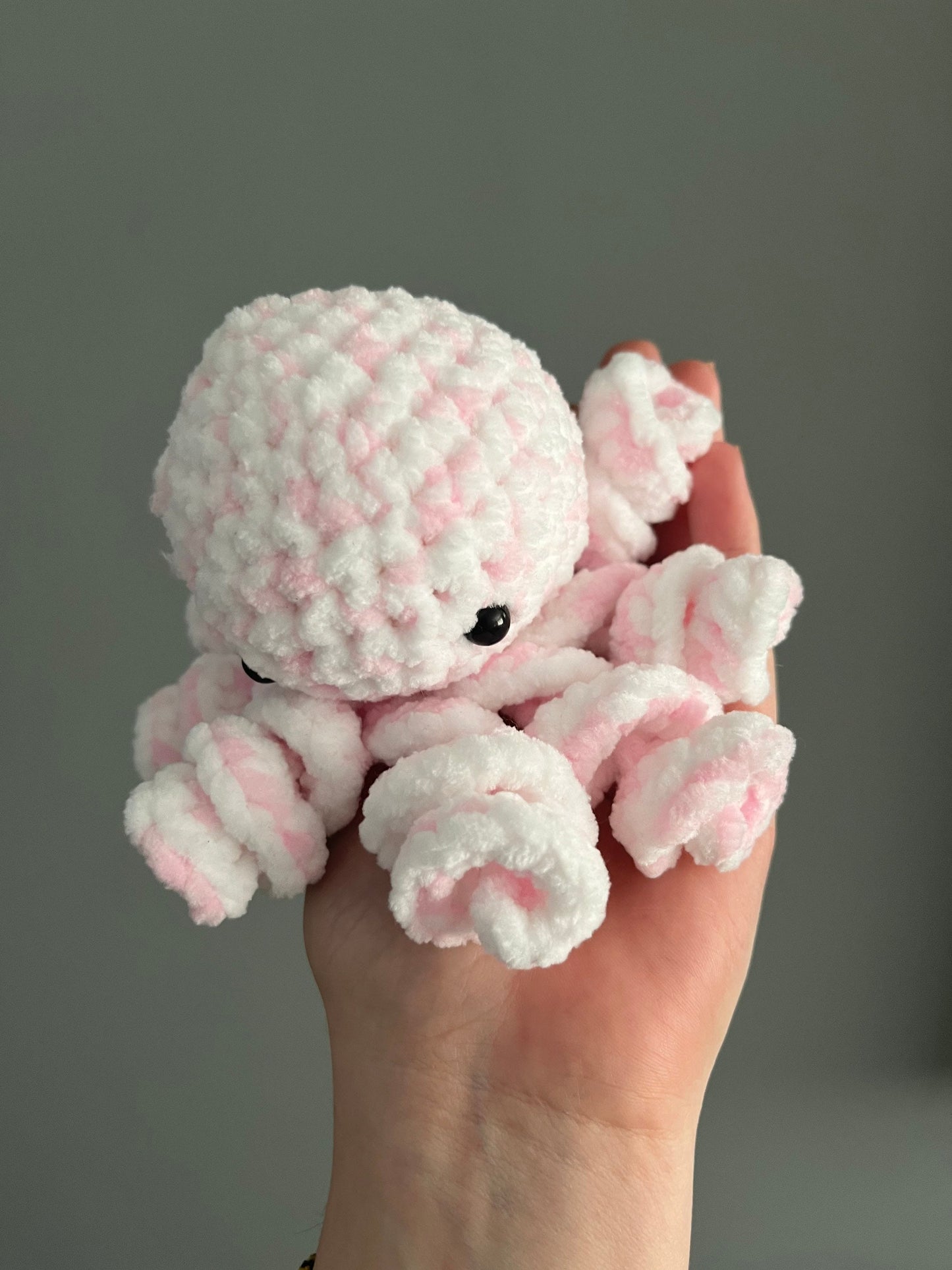Crochet Octopus Plushie - Stress Buddy - Desk Pet