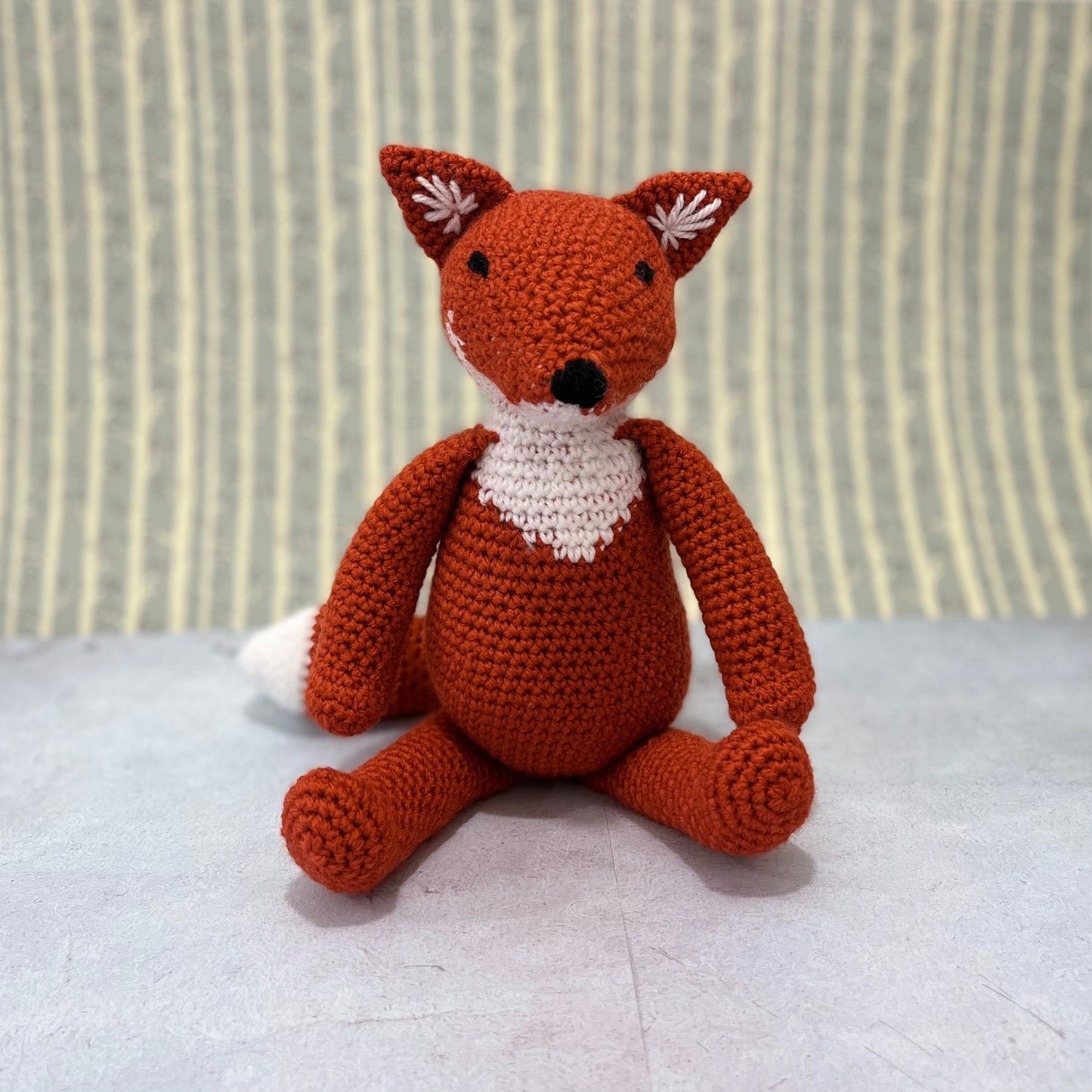 Crochet Fox Plushie Toy