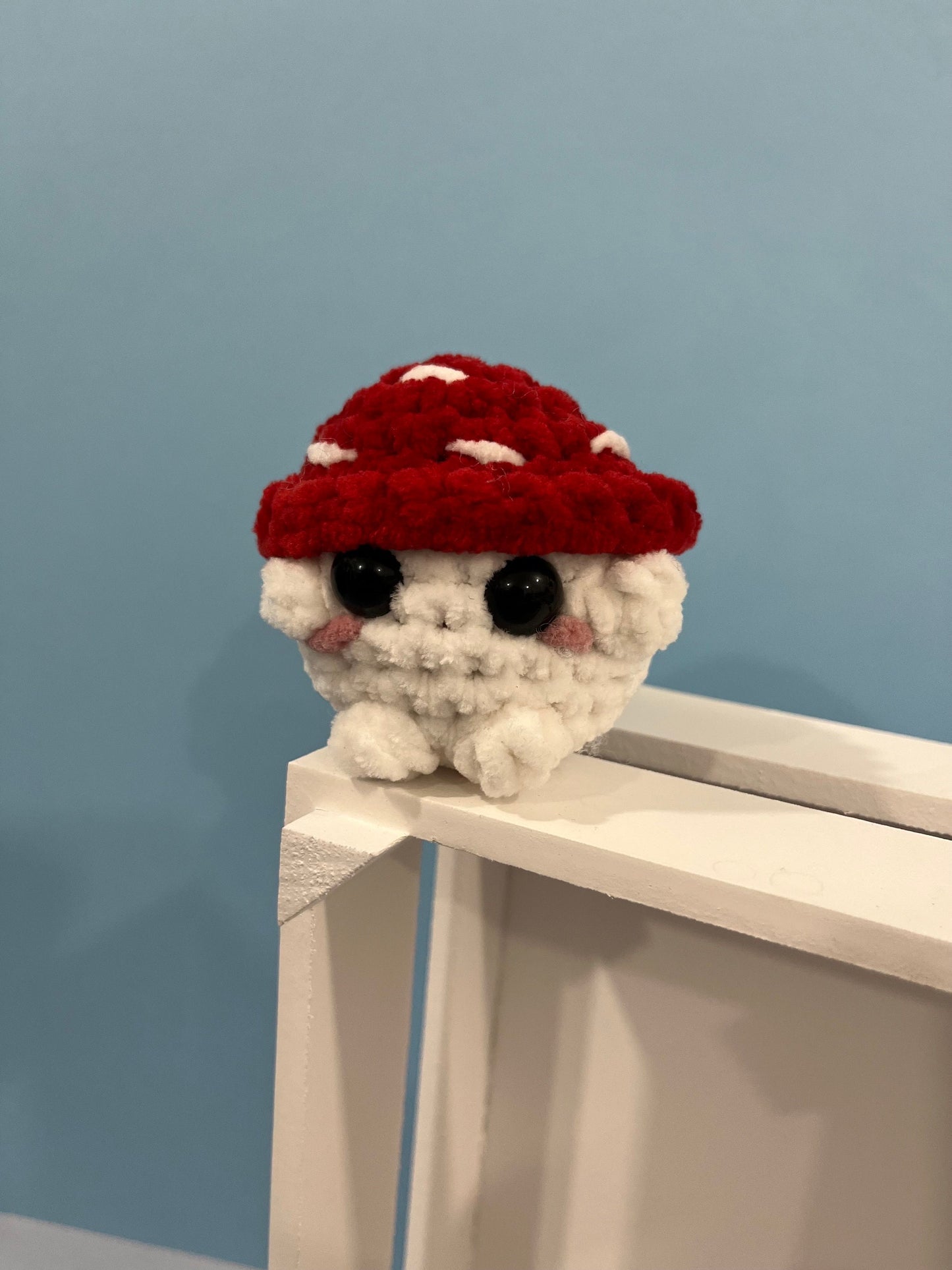 Crochet Mushroom Boy Stress Buddy