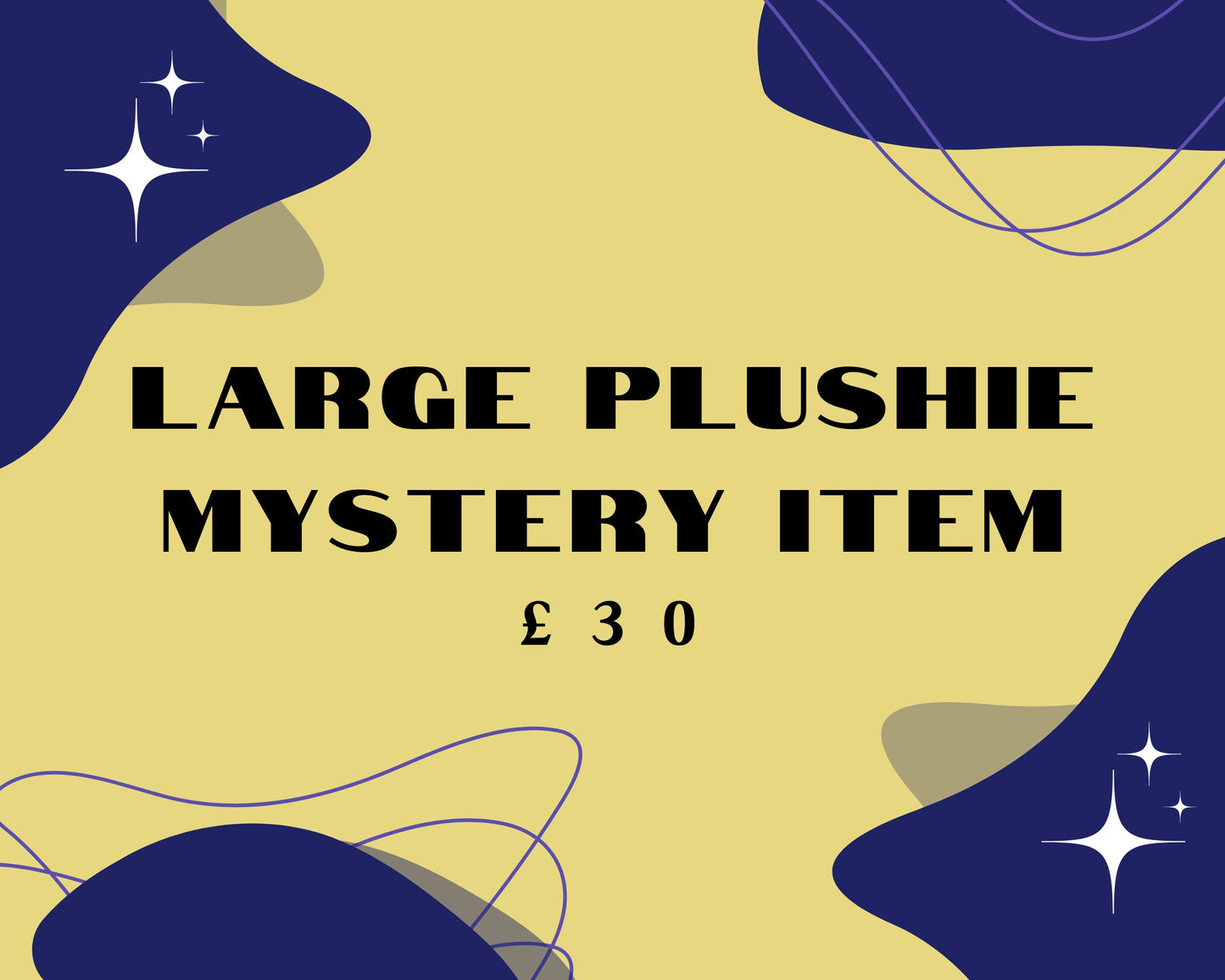 Large Crochet Mystery Plushie