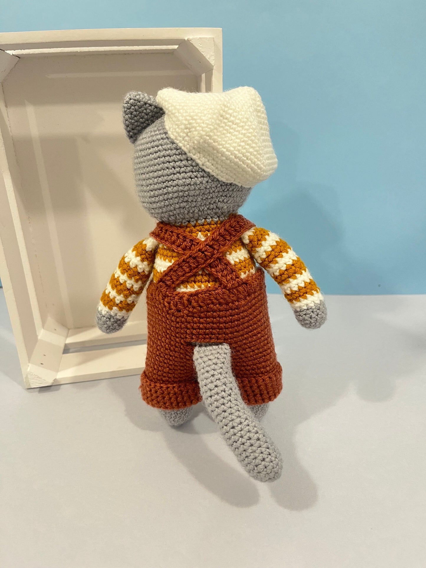 Jasper the Cat Crochet Plushie Toy