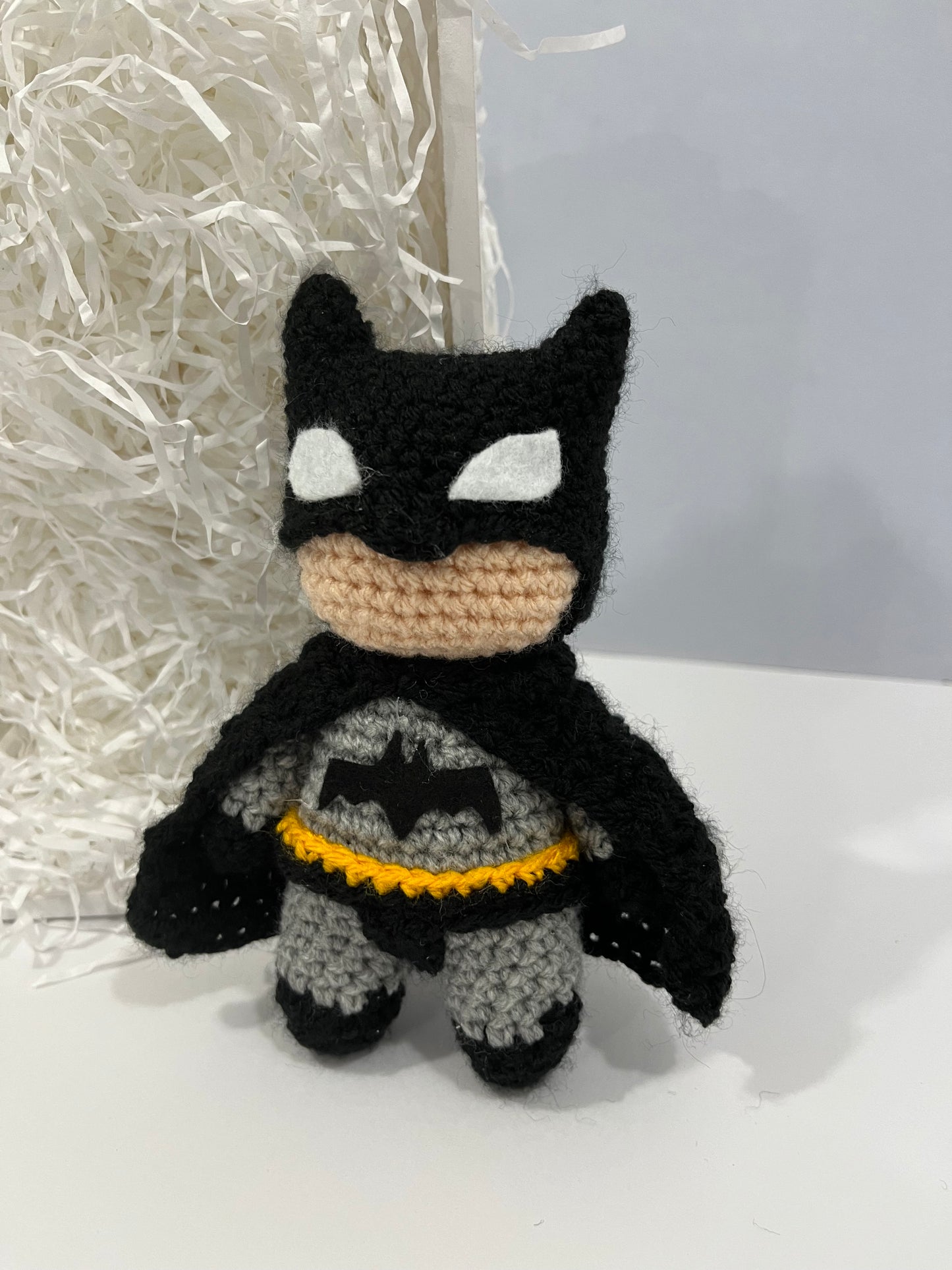 Crochet Bat Superhero Plushie