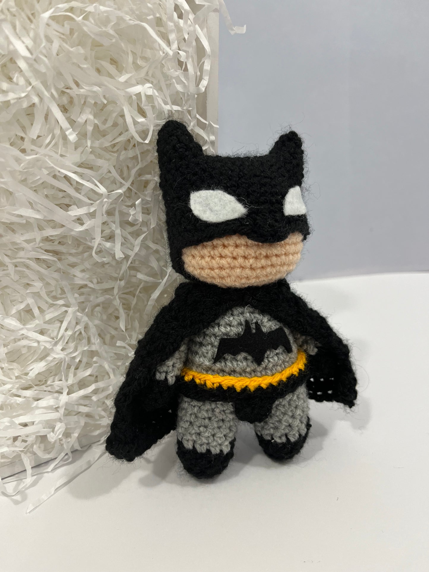 Crochet Bat Superhero Plushie