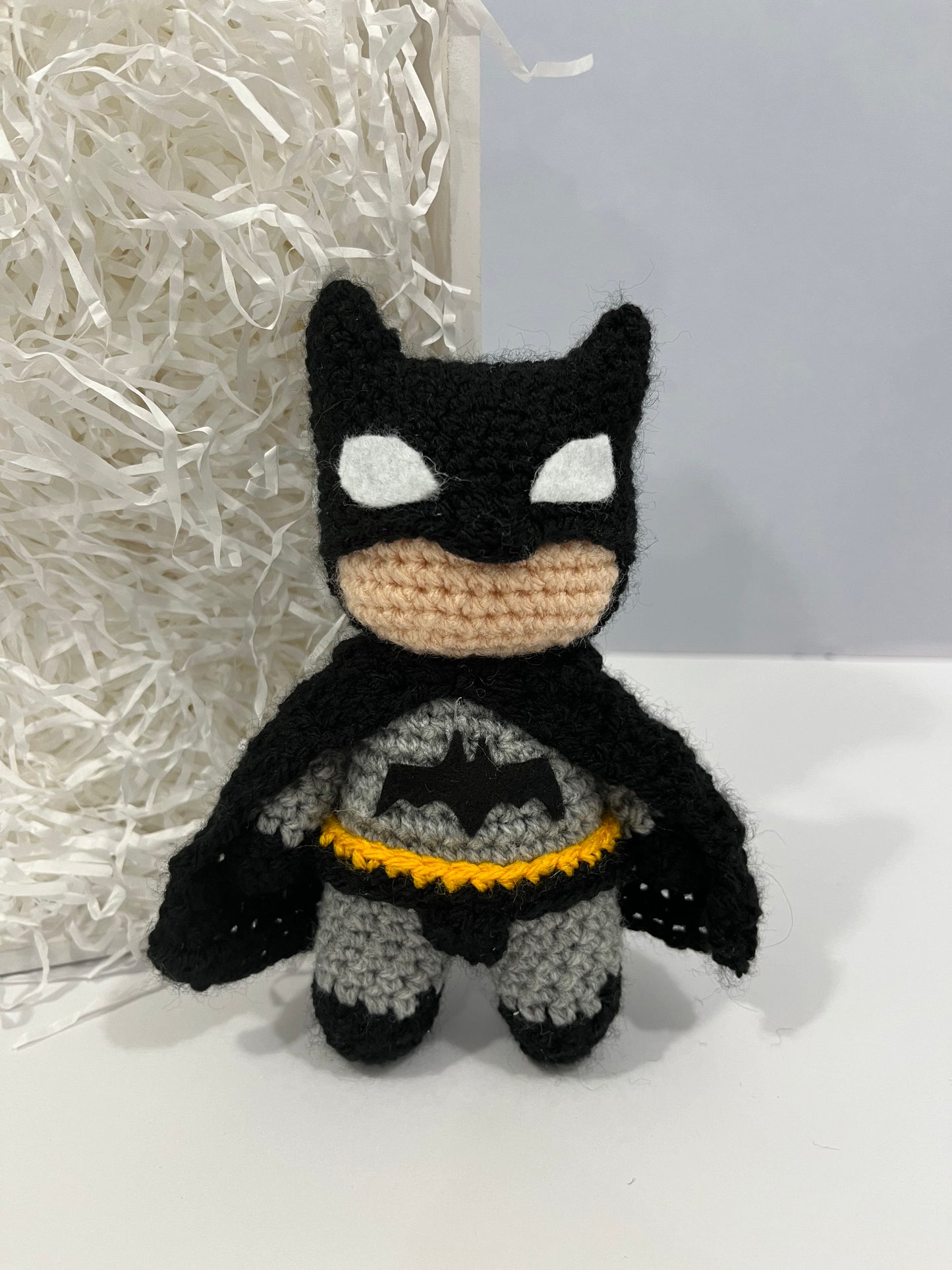 Crochet Bat Superhero Plushie