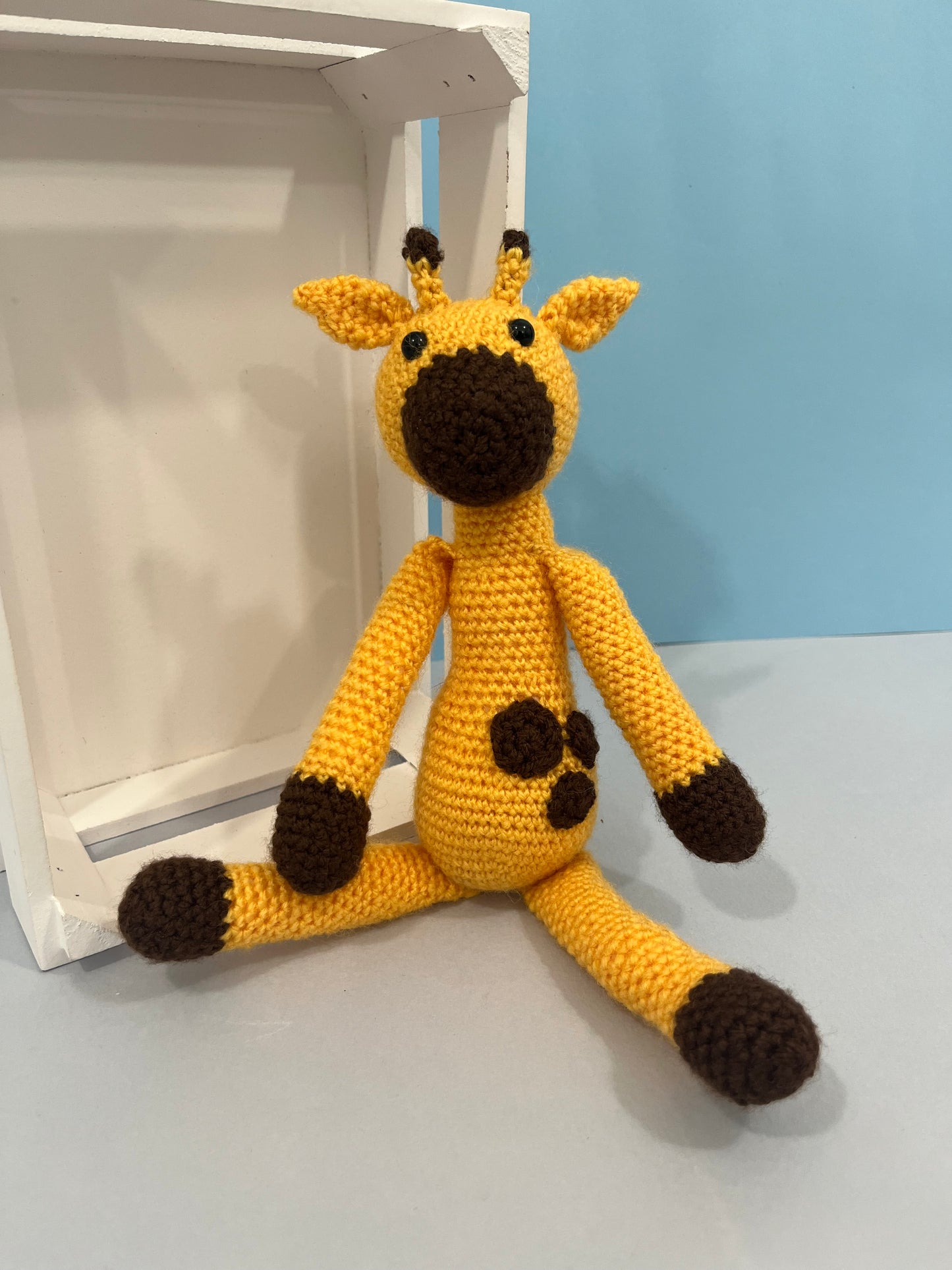 Ginny The Giraffe Crochet Plushie