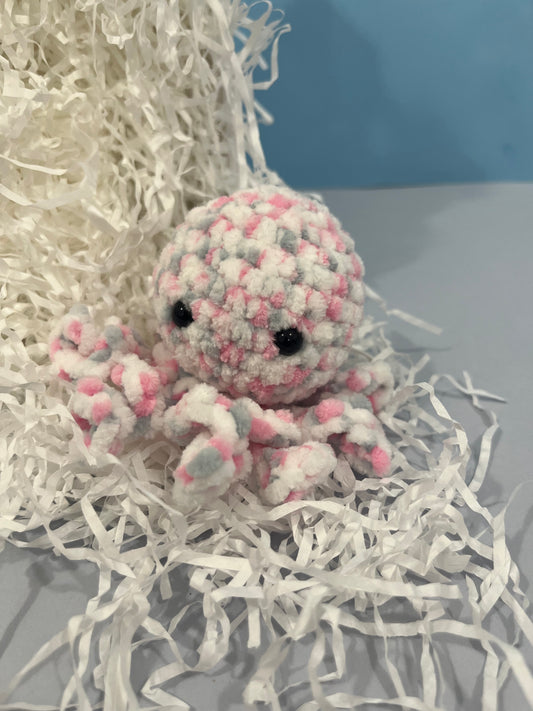 Crochet Octopus Plushie - Stress Buddy - Desk Pet