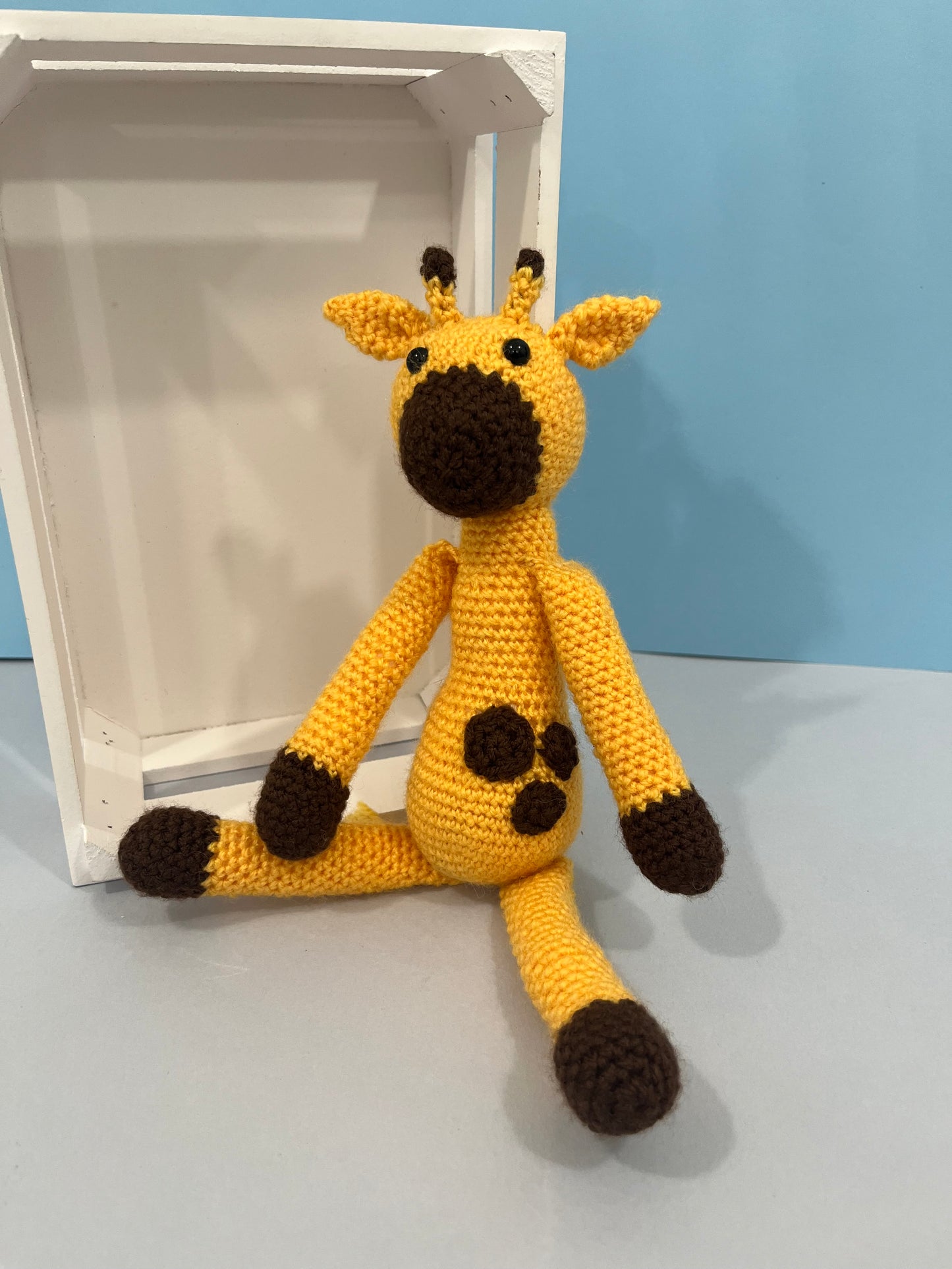 Ginny The Giraffe Crochet Plushie