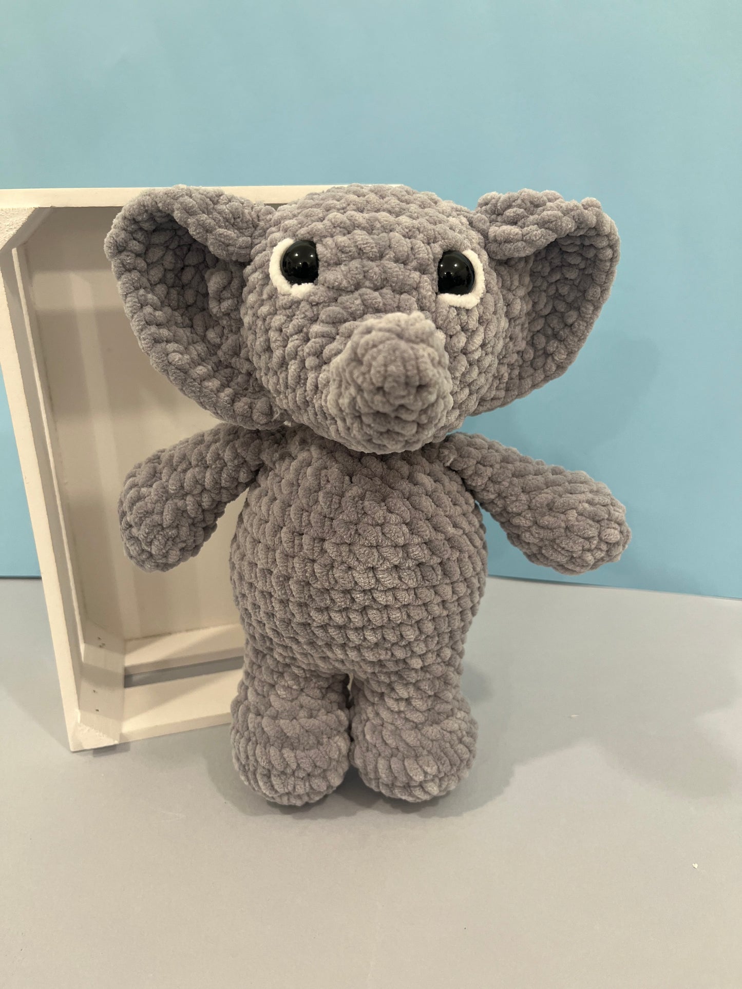 Crochet Elephant Plushie