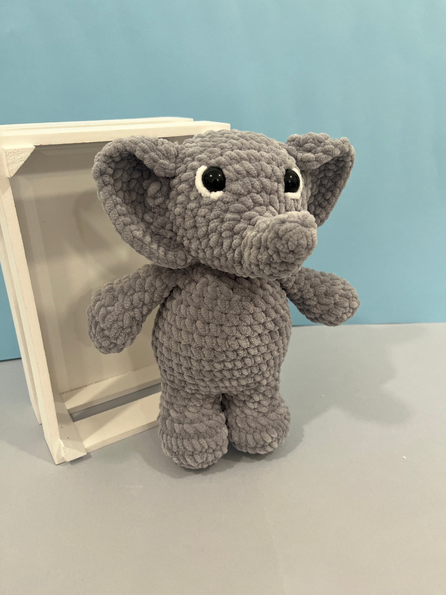 Crochet Elephant Plushie