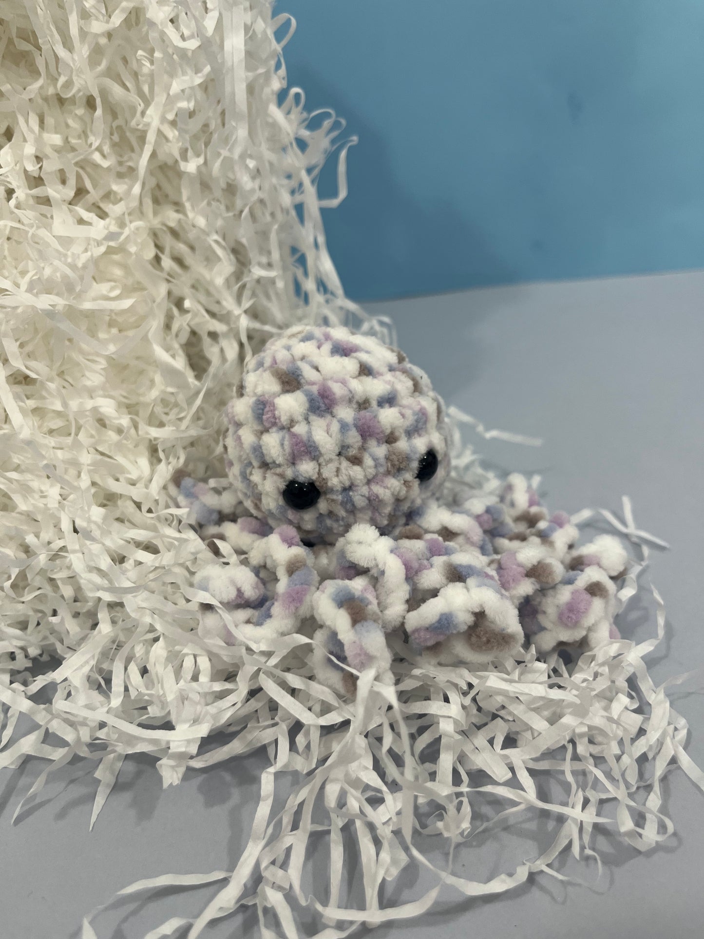 Crochet Octopus Plushie - Stress Buddy - Desk Pet