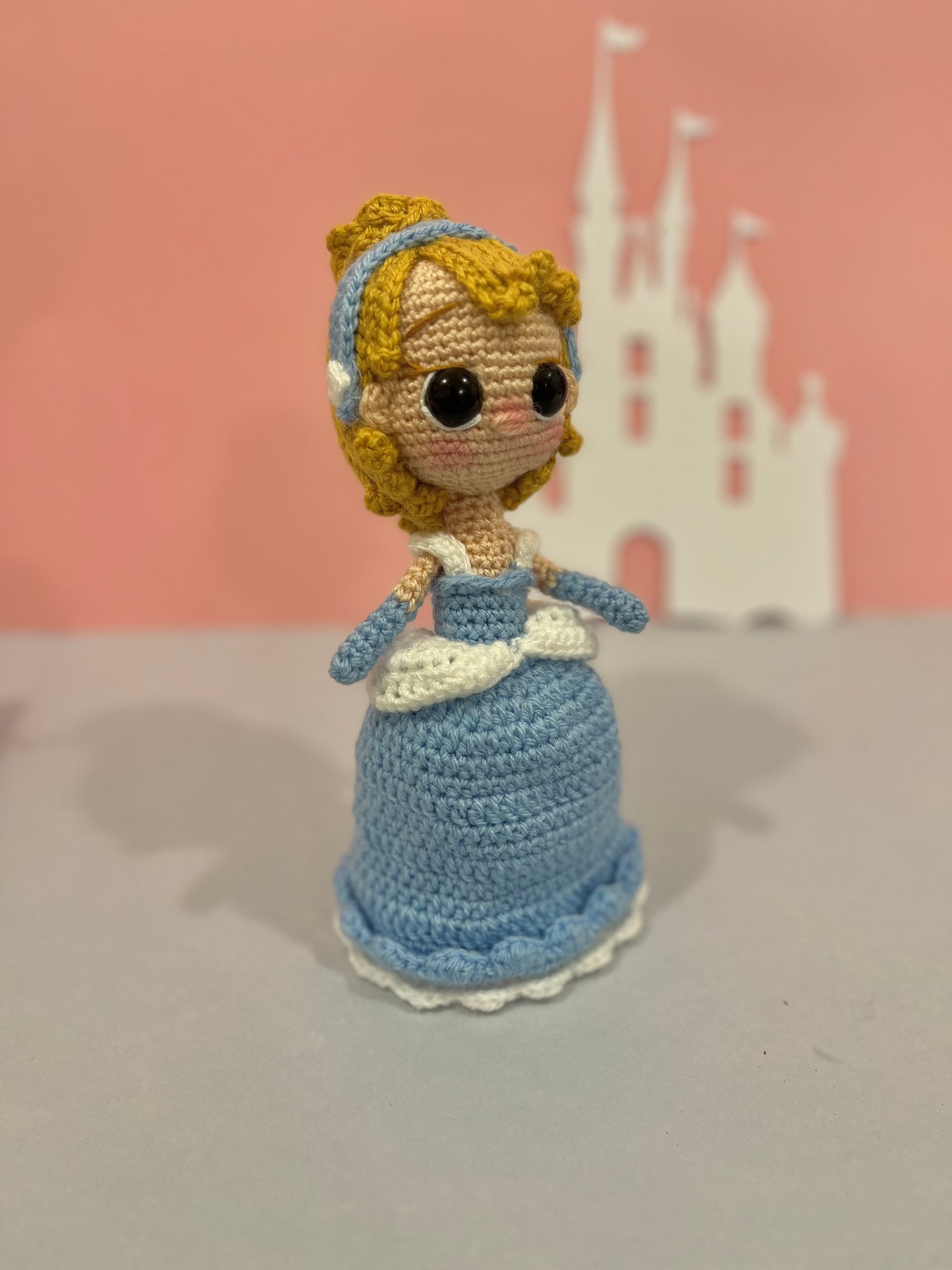 Crochet Cindy Blue Princess Doll