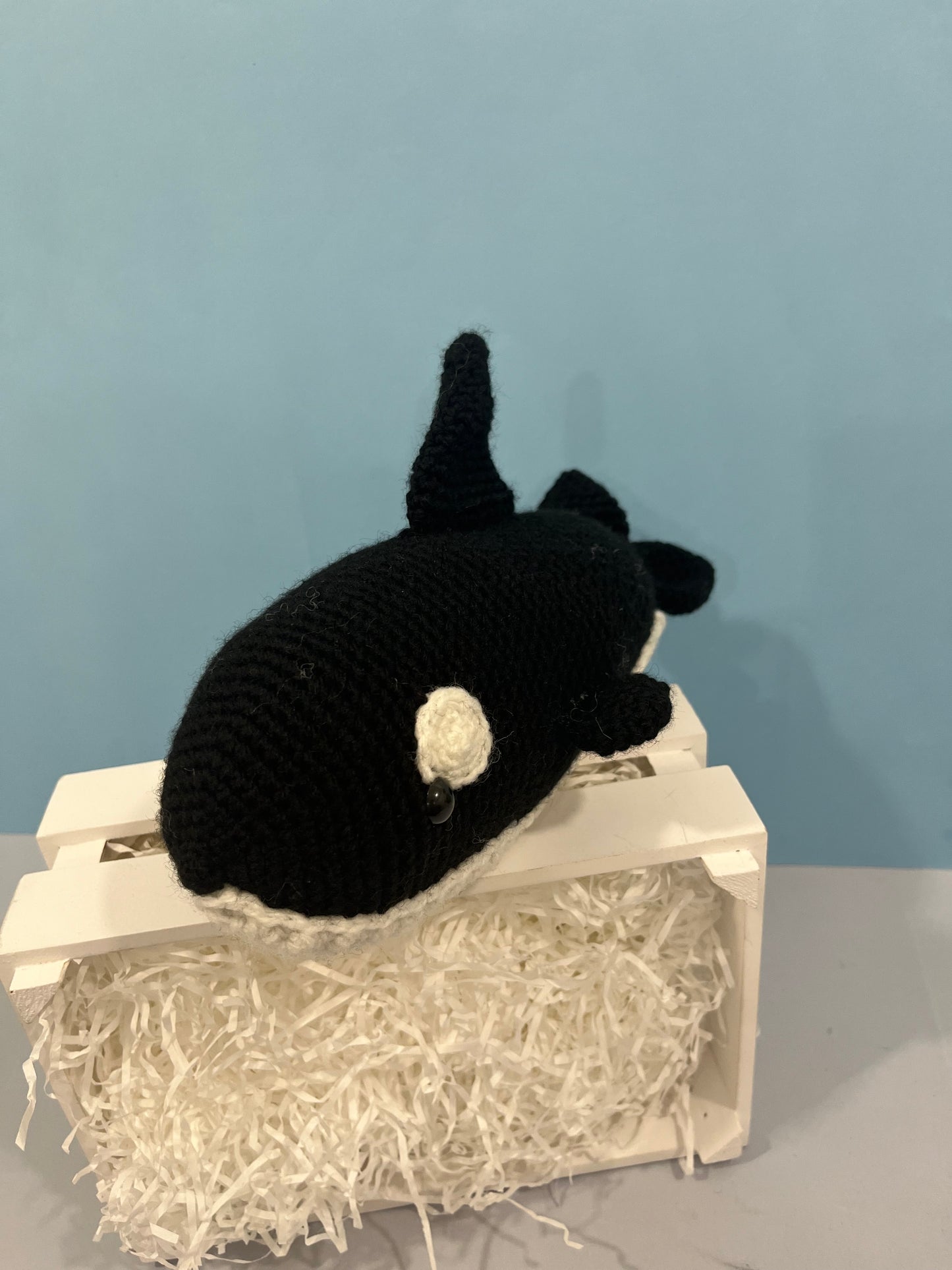 Crochet Orca Whale Plush Toy