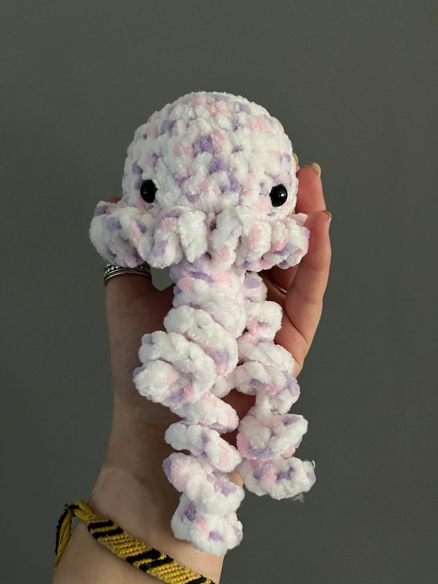 Crochet Jellyfish - Stress Buddy - Plushie