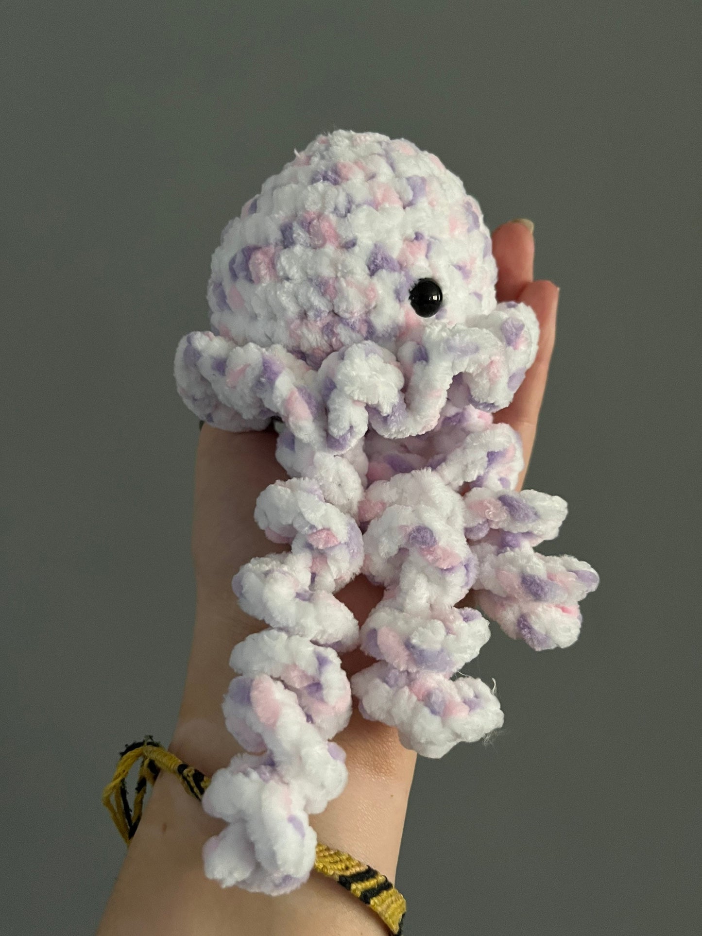 Crochet Jellyfish - Stress Buddy - Plushie