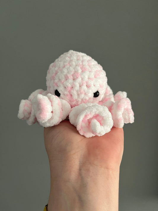 Crochet Octopus Plushie - Stress Buddy - Desk Pet