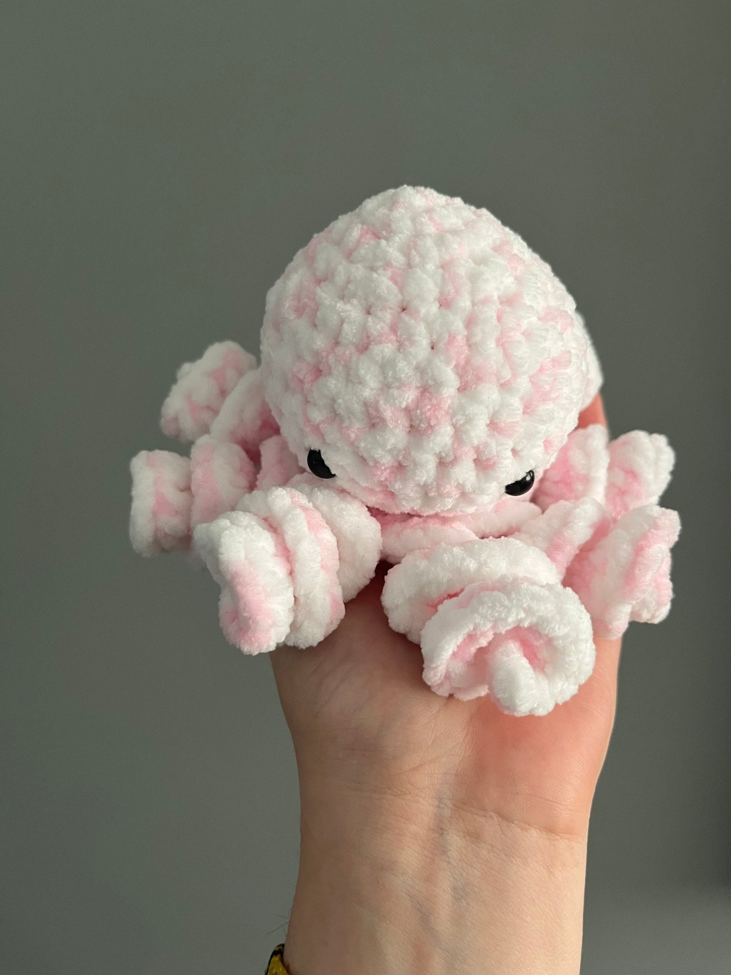 Crochet Octopus Plushie - Stress Buddy - Desk Pet