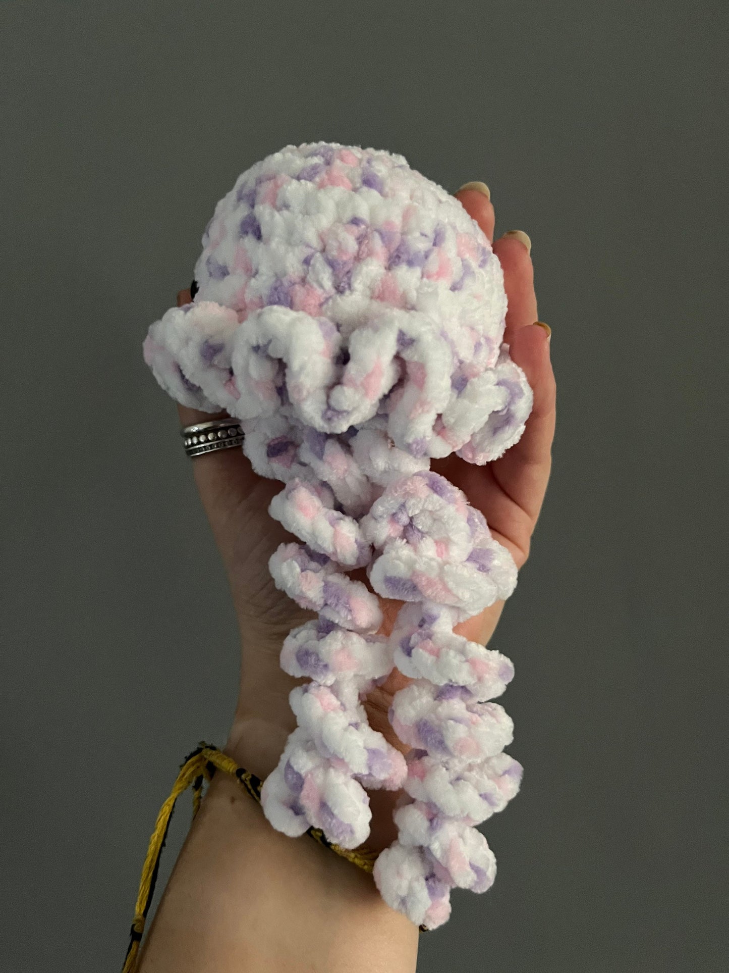 Crochet Jellyfish - Stress Buddy - Plushie