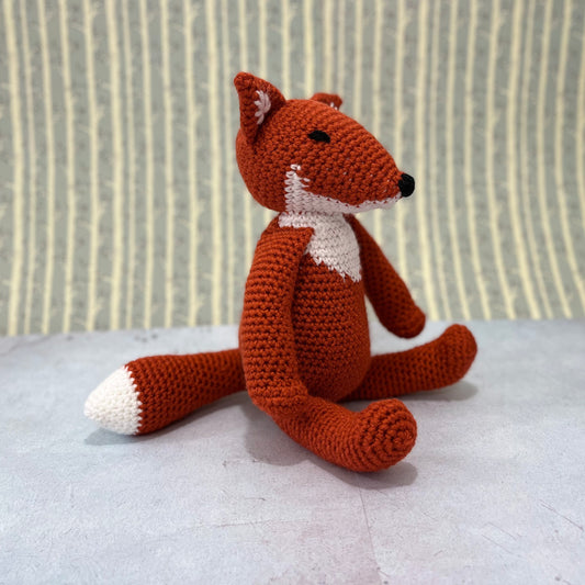 Crochet Fox Plushie Toy