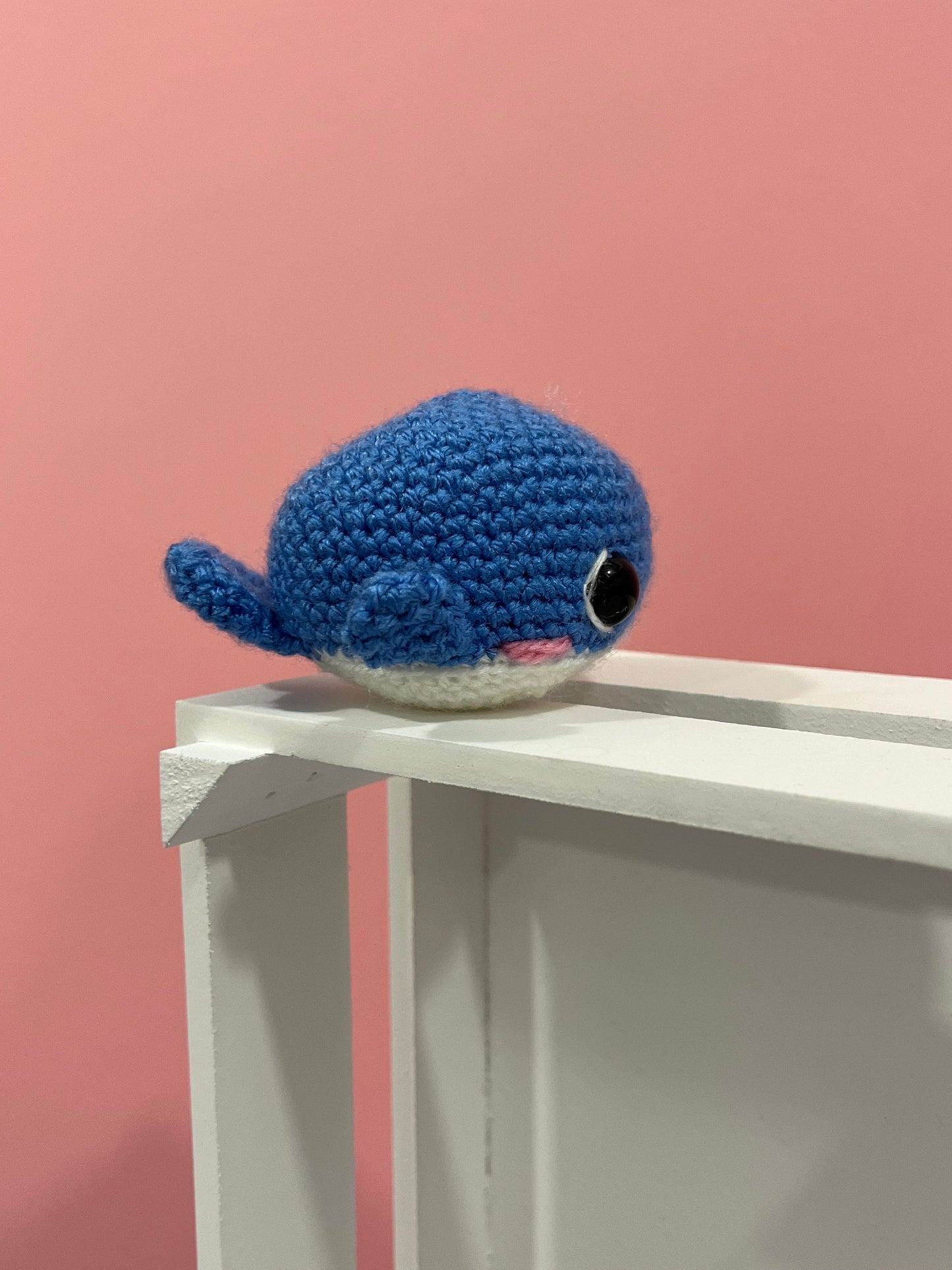 Squishy Chubby Whale - Crochet Plushie Cuddly Toy