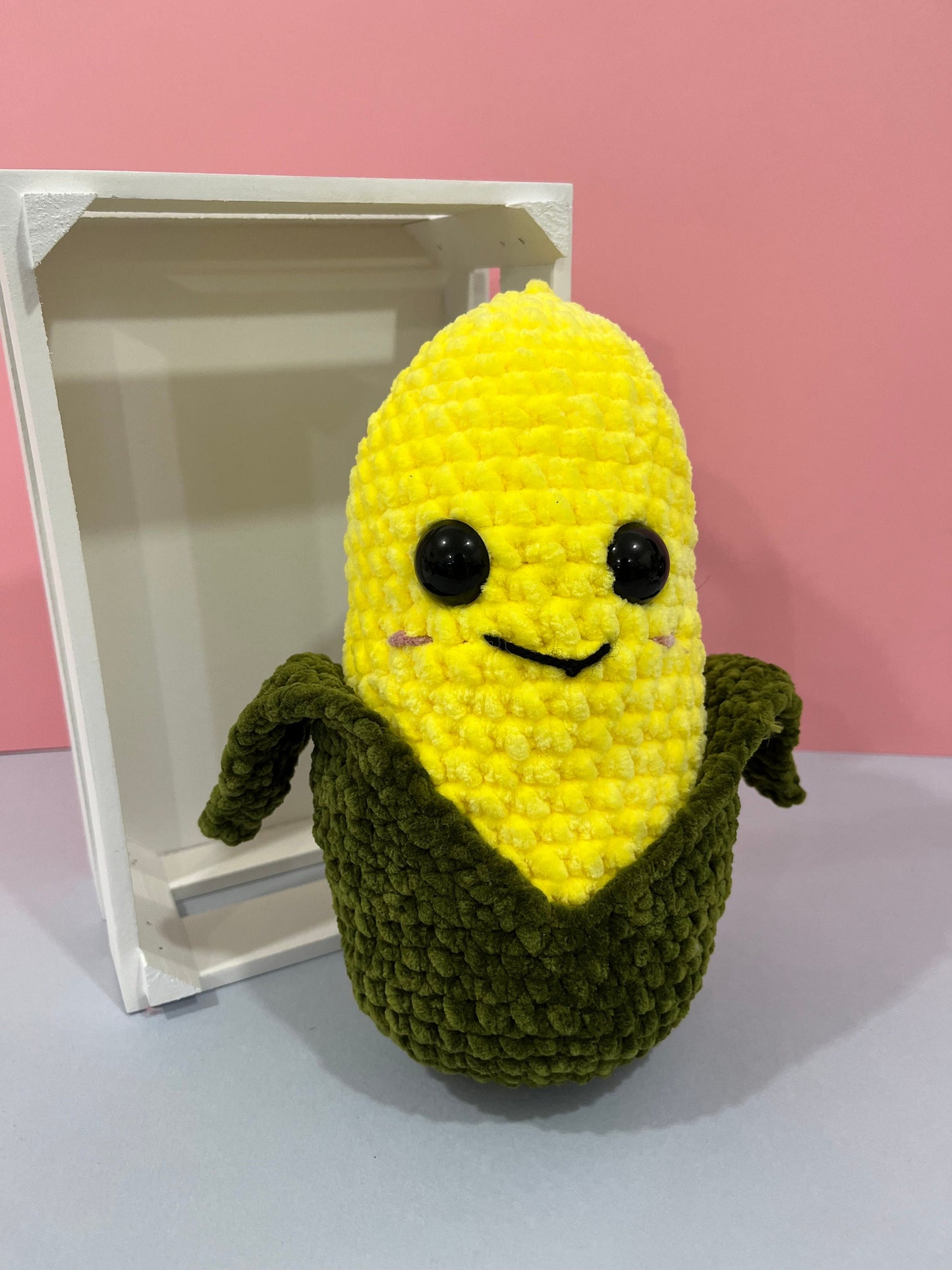 Crochet Corn on the Cob Plushie