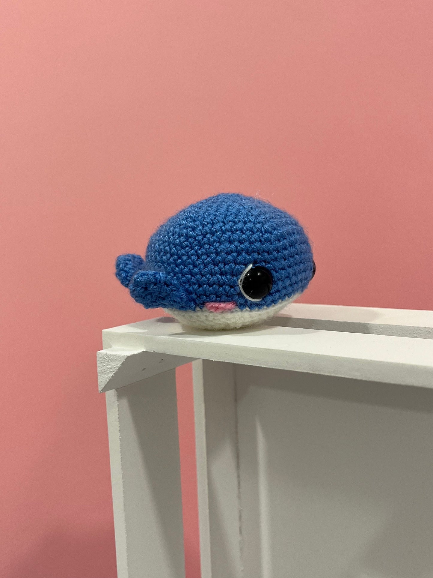 Squishy Chubby Whale - Crochet Plushie Cuddly Toy