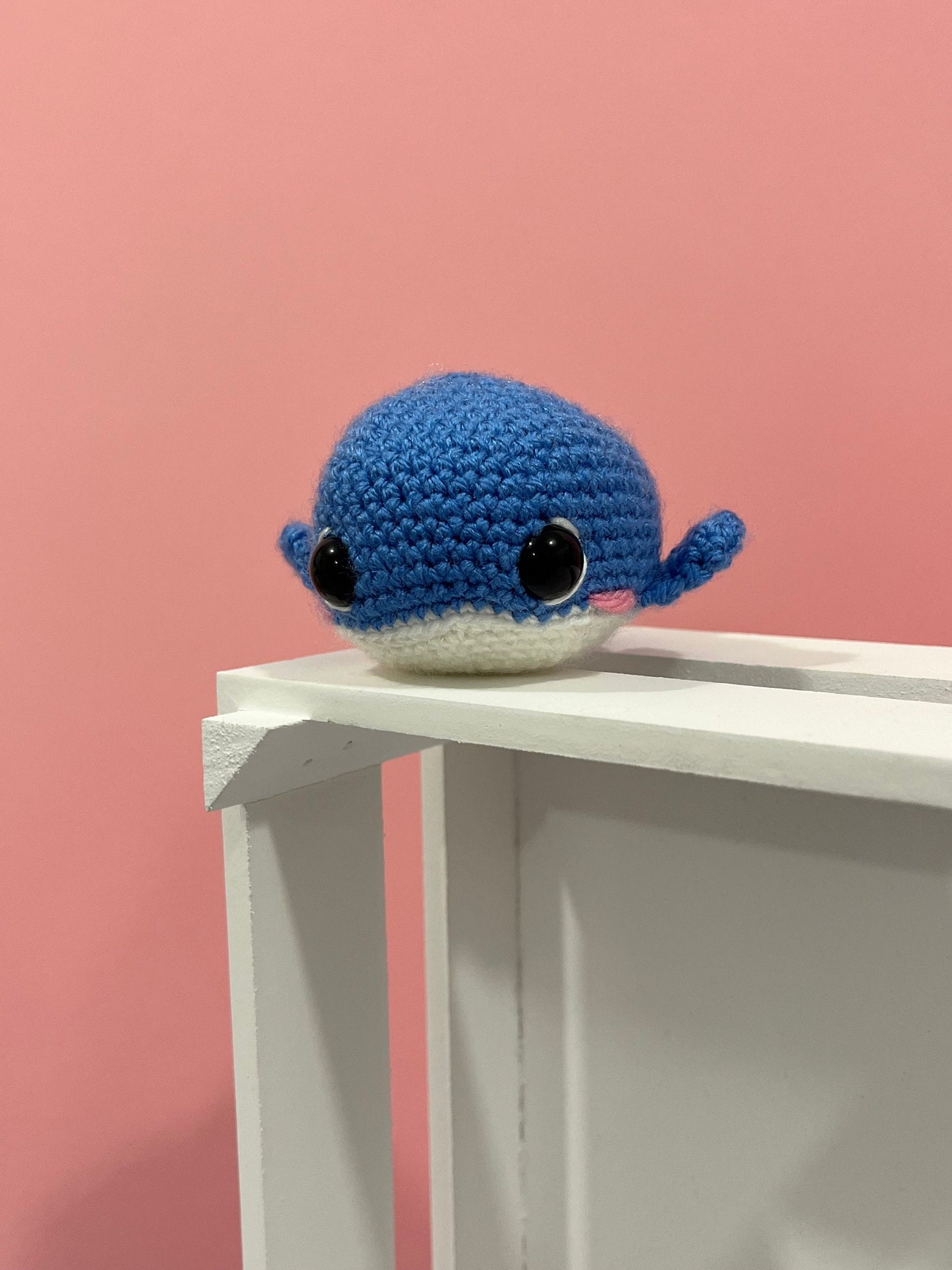 Squishy Chubby Whale - Crochet Plushie Cuddly Toy