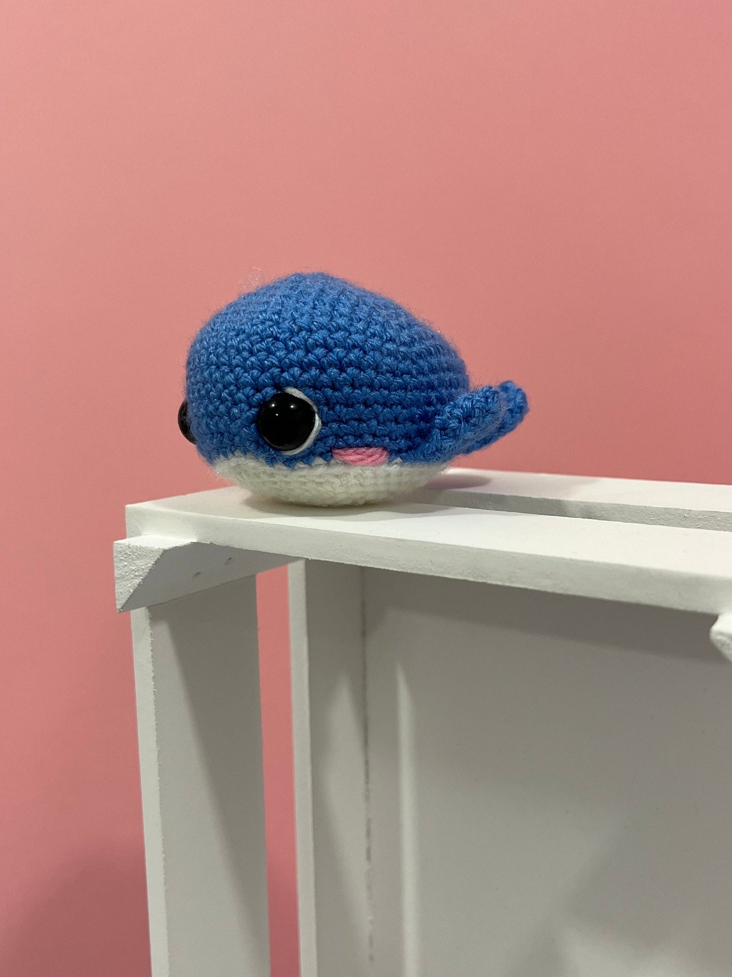 Squishy Chubby Whale - Crochet Plushie Cuddly Toy