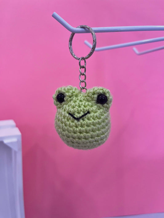 Crochet Frog Keyring