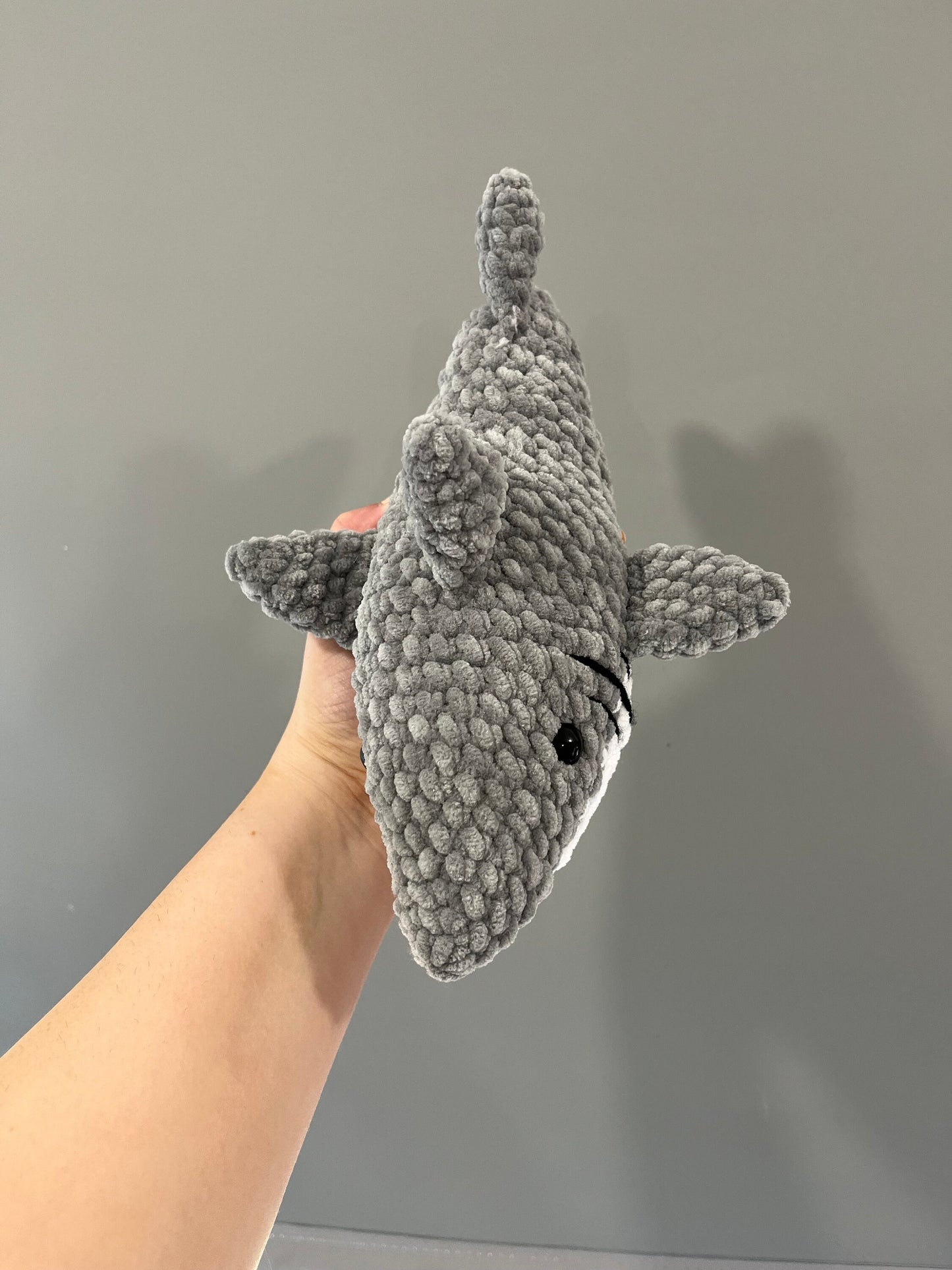 Shark Crochet Stuffed Toy Plushie