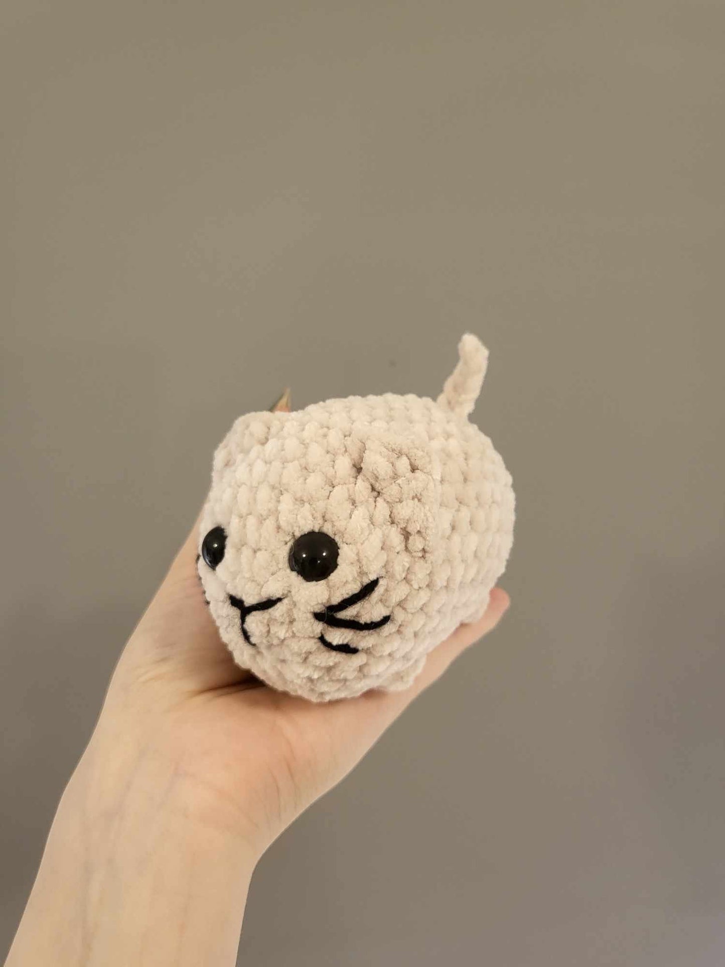 Crochet chonky Cat Plushie